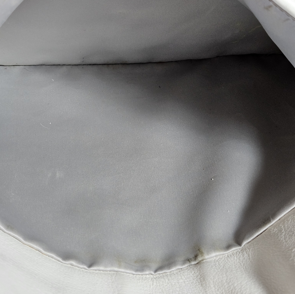 Coach Taylor Python Ivory Mixed Leather Shoulder … - image 8